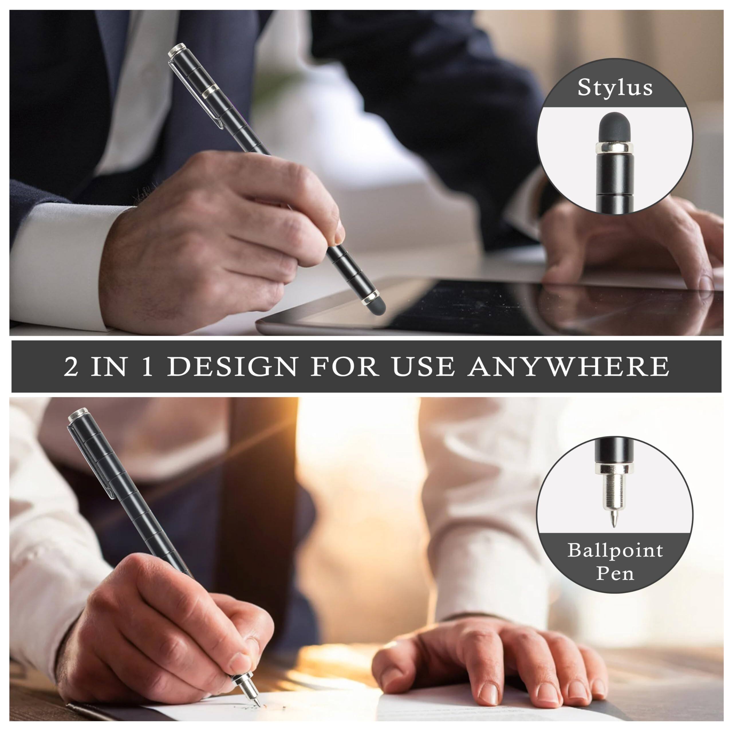 2 IN 1 DESIGN FOR USE ANYWHERE

Stylus

Ballpoint Pen