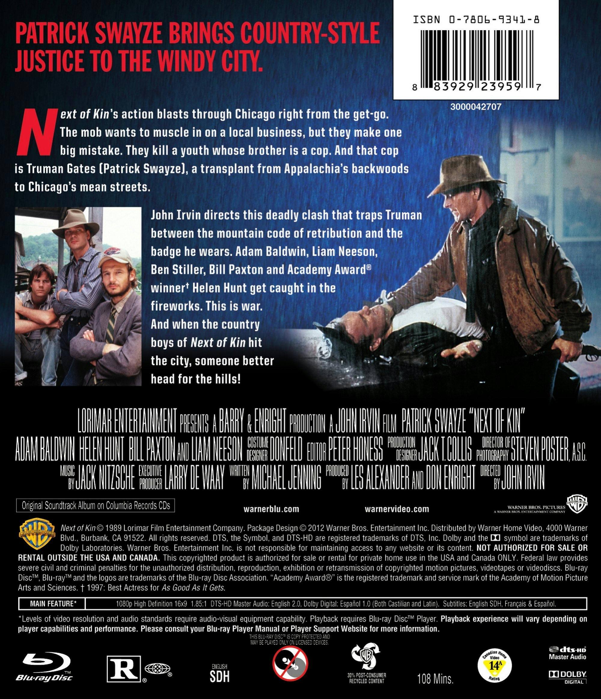 Back. Next Of Kin [Blu-ray].