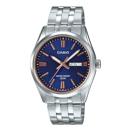 = I CASIO - MON 5 - WATER RESIST 50M wN T-YOW