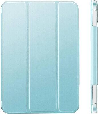 Alt View 3. SaharaCase - SaharaCase Apple iPad mini A17 Pro & 6th Generation 2021 Protection Bundle, Folio Case with Tempered Glass Screen - Blue.