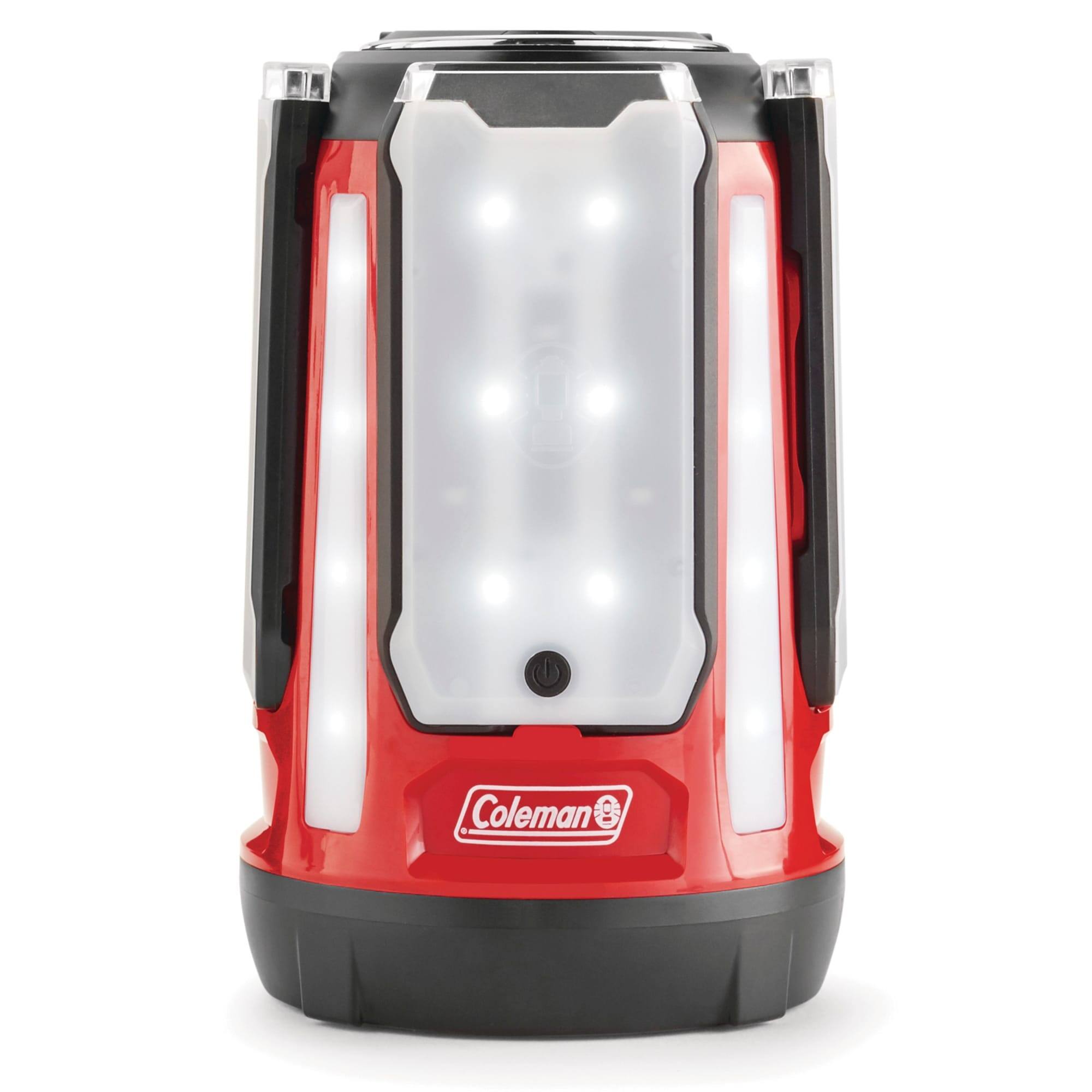 Alt View 10. Coleman - Coleman Quad Panel 800L LED Lantern, Outdoor Camping Light with 4 Panels and USB.