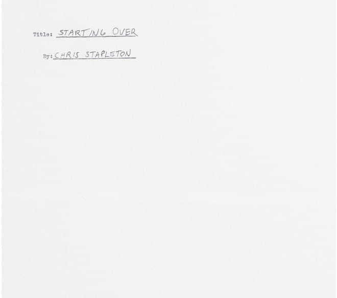 Starting Over [LP] - VINYL - Front_Zoom