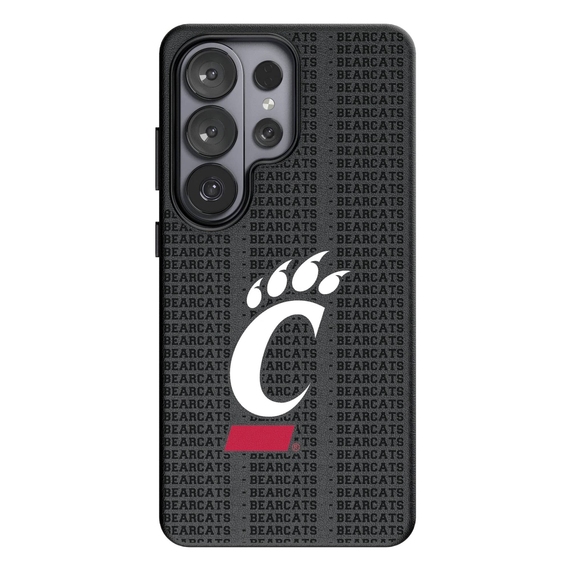 Keyscaper - NCAA - Cincinnati Bearcats Text Backdrop Galaxy Magnetic Bump Case - S26 - Black price history on PriceWatchPro
