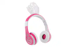 eKids - Wicked Glinda Bluetooth Headphones for Kids, Wireless Headphones for School, Home, or Travel - Multicolor