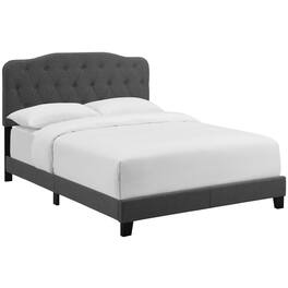 Modway - Amelia Upholstered Fabric Full Bed - Gray
