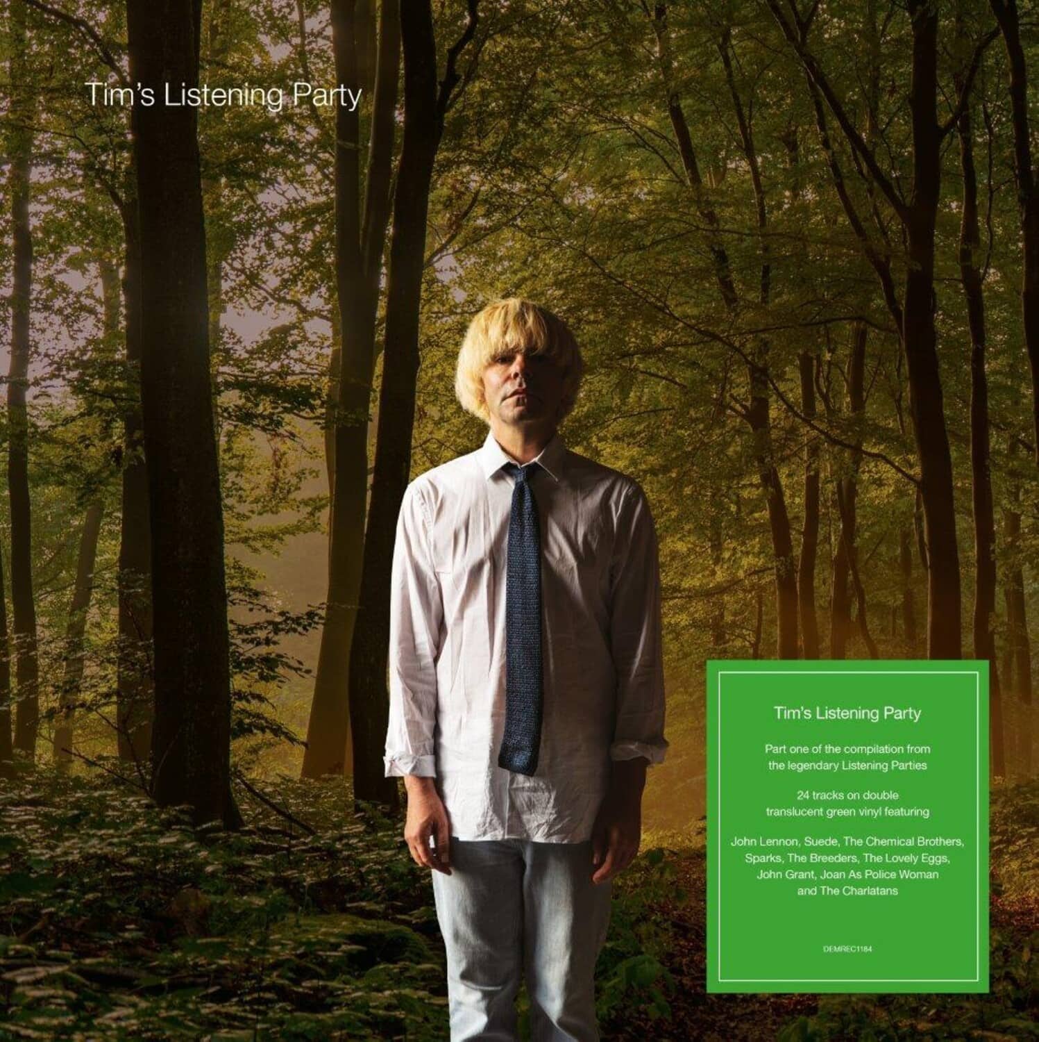 Various Artists - Tim Burgess Listening Party / Various - 140-Gram Translucent Green Colored Vinyl  - VINYL LP
