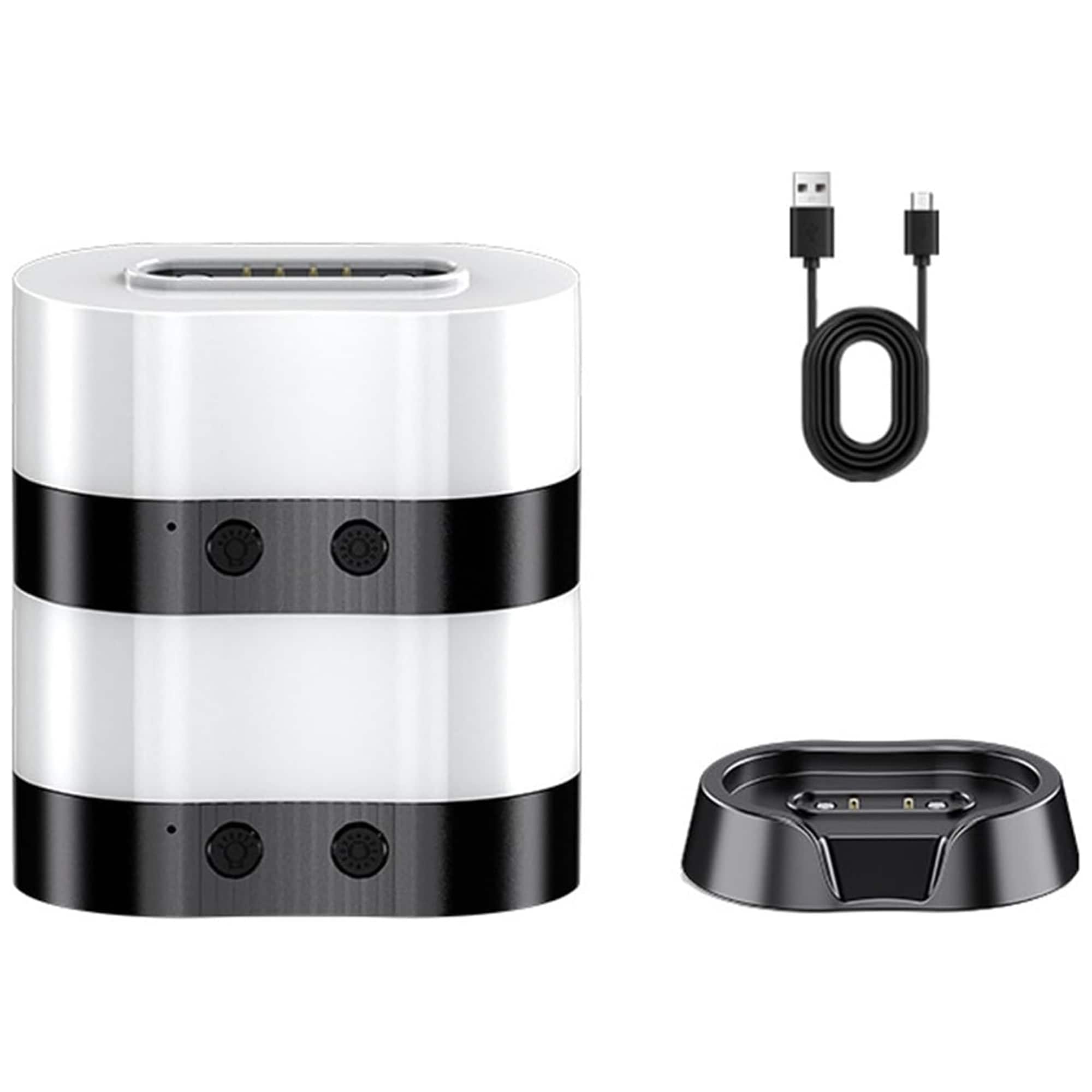 YONWAY - Magnetic RGB Ambient Lamp, USB Rechargeable Night Light, Portable Decorative Light for Home Bar, Coffee, Camp (2 PCS)