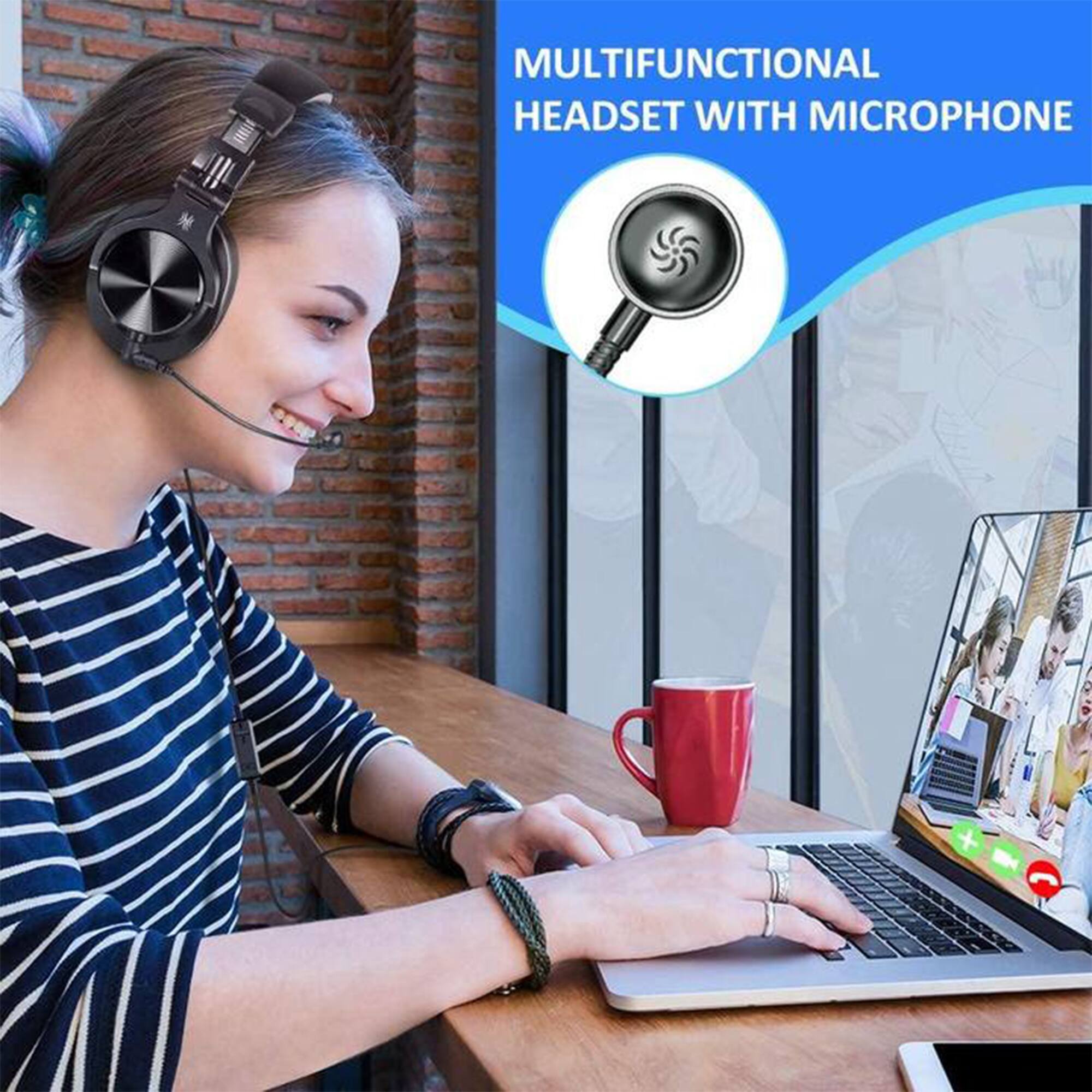 MULTIFUNCTIONAL HEADSET WITH MICROPHONE