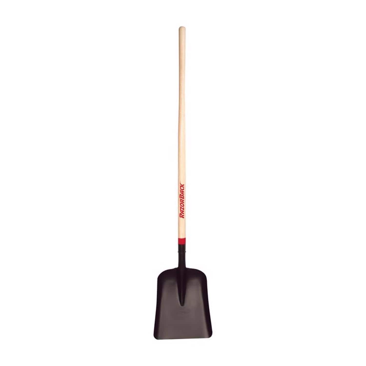 Razor - Razor-Back 58.75 in. Steel Scoop Eastern Pattern Shovel Wood Handle