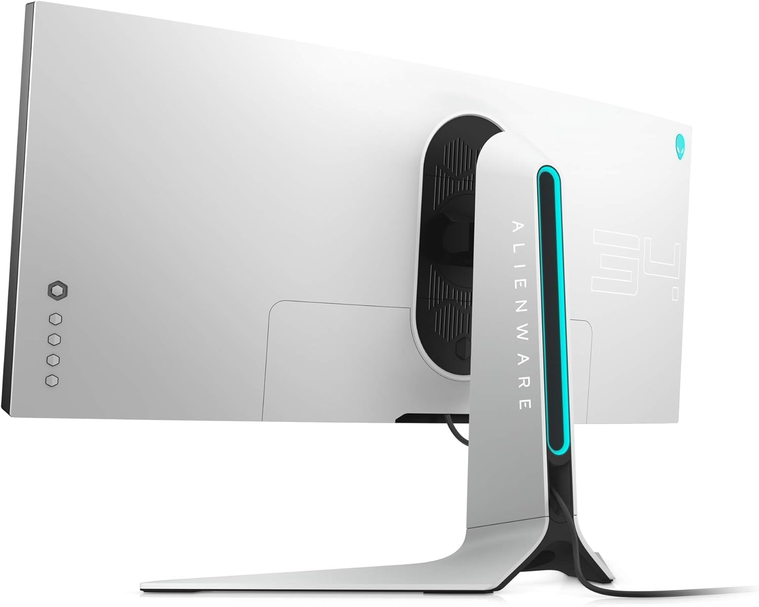 Alt View 6. Alienware - Alienware AW3420DW 34 inch UWQHD 120Hz Curved IPS LED Gaming Monitor + Cleaning Kit.