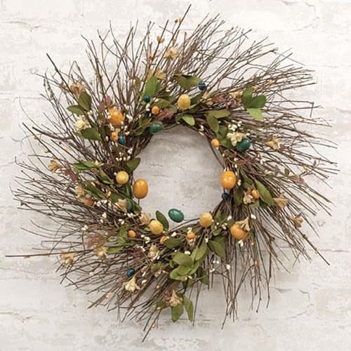 BreeBe - Country Easter Wreath 20" - Multicolor