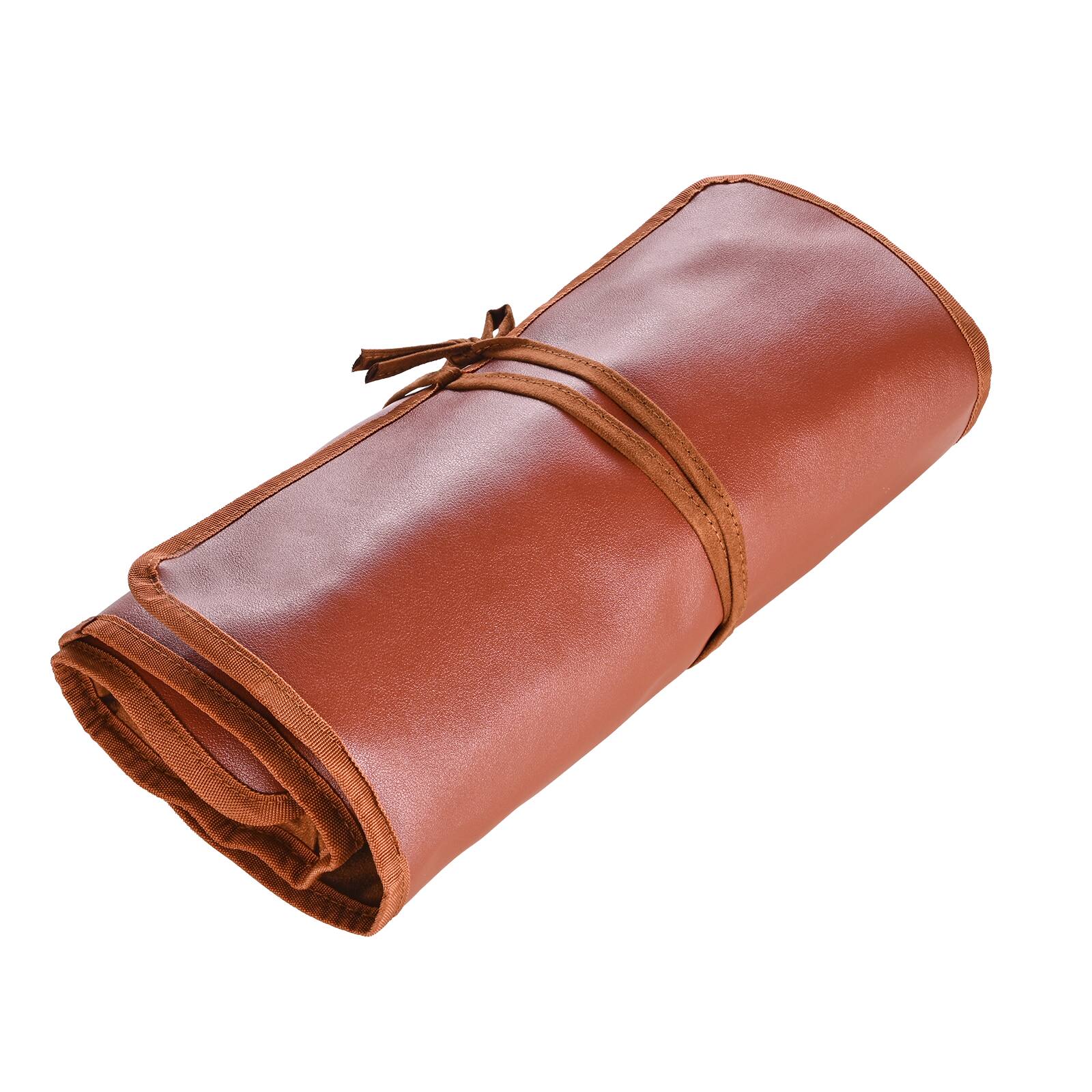 Alt View 5. VEVOR - Leather Working Tools Kit, 92 PCS Leather Craft Tools with Portable Leather Storage Bag - Brown.