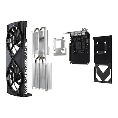 PNY GeForce RTX 5060 Ti Overclocked 16GB GDDR7 PCI Express 5.0 PNY GeForce RTX 5060 Ti Overclocked 16GB GDDR7 PCI Express 5.0