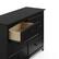 Alt View 14. Storkcraft - Kenton 6-Drawer Double Dresser - Black.