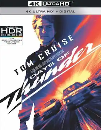 Front. Days of Thunder - 4K Blu-Ray.