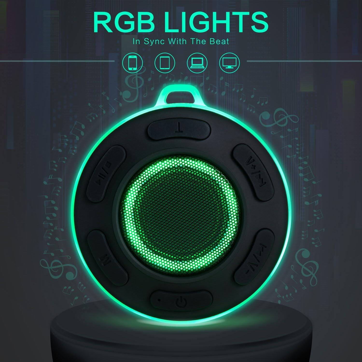 RGB LIGHTS  
In Sync With The Beat