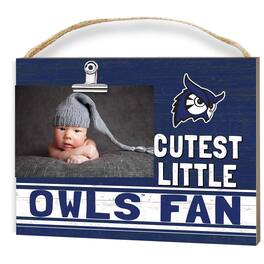 Jardine - Westfield State Owls 8" x 10" Cutest Little Fan Team Logo Clip Photo Frame - Blue