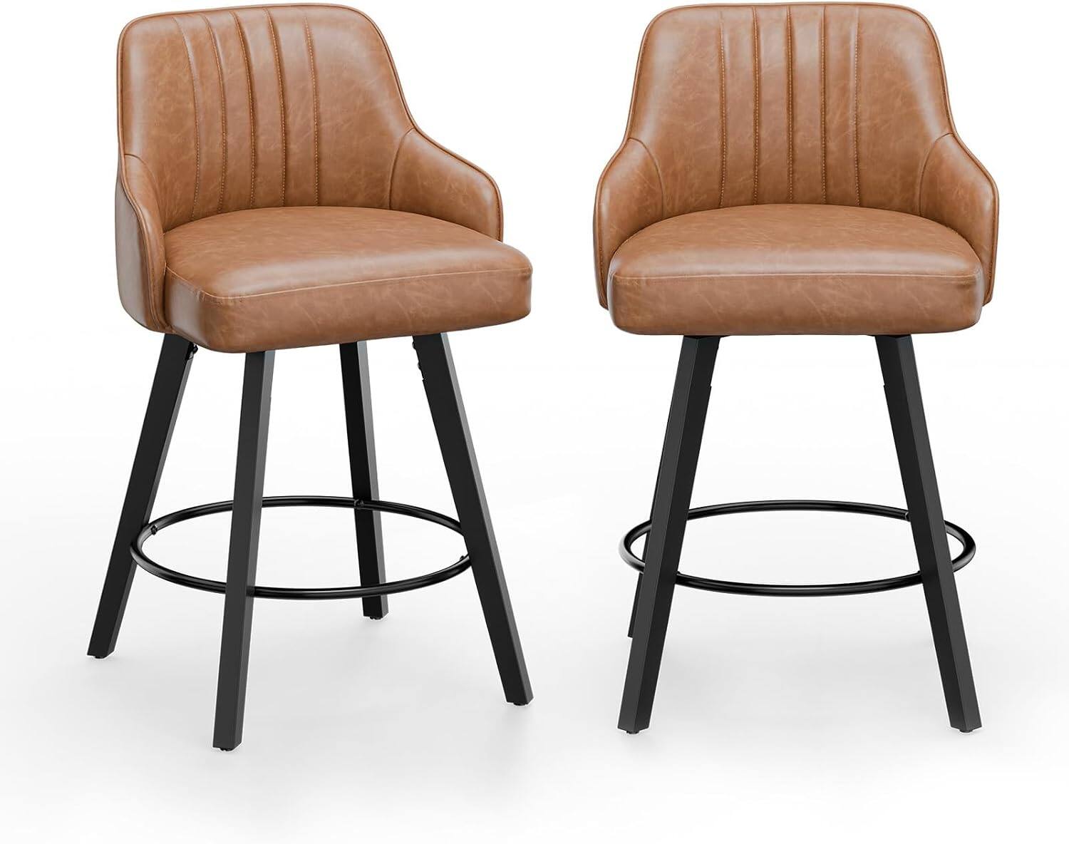 Brown Pu-Set of 2