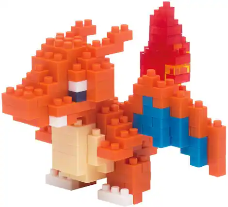 Front. Nanoblock - Nanoblock - Pokemon Series - Charizard Building Kit.