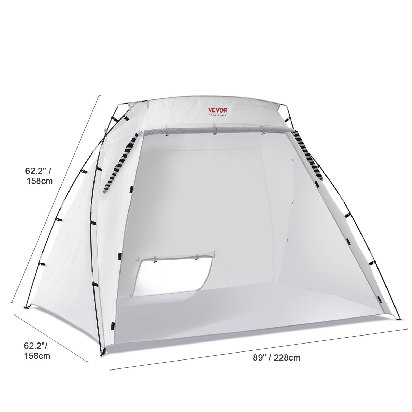 VEVOR TAT 62.2" / 158cm 62.2" / 158cm 89" / 228cm