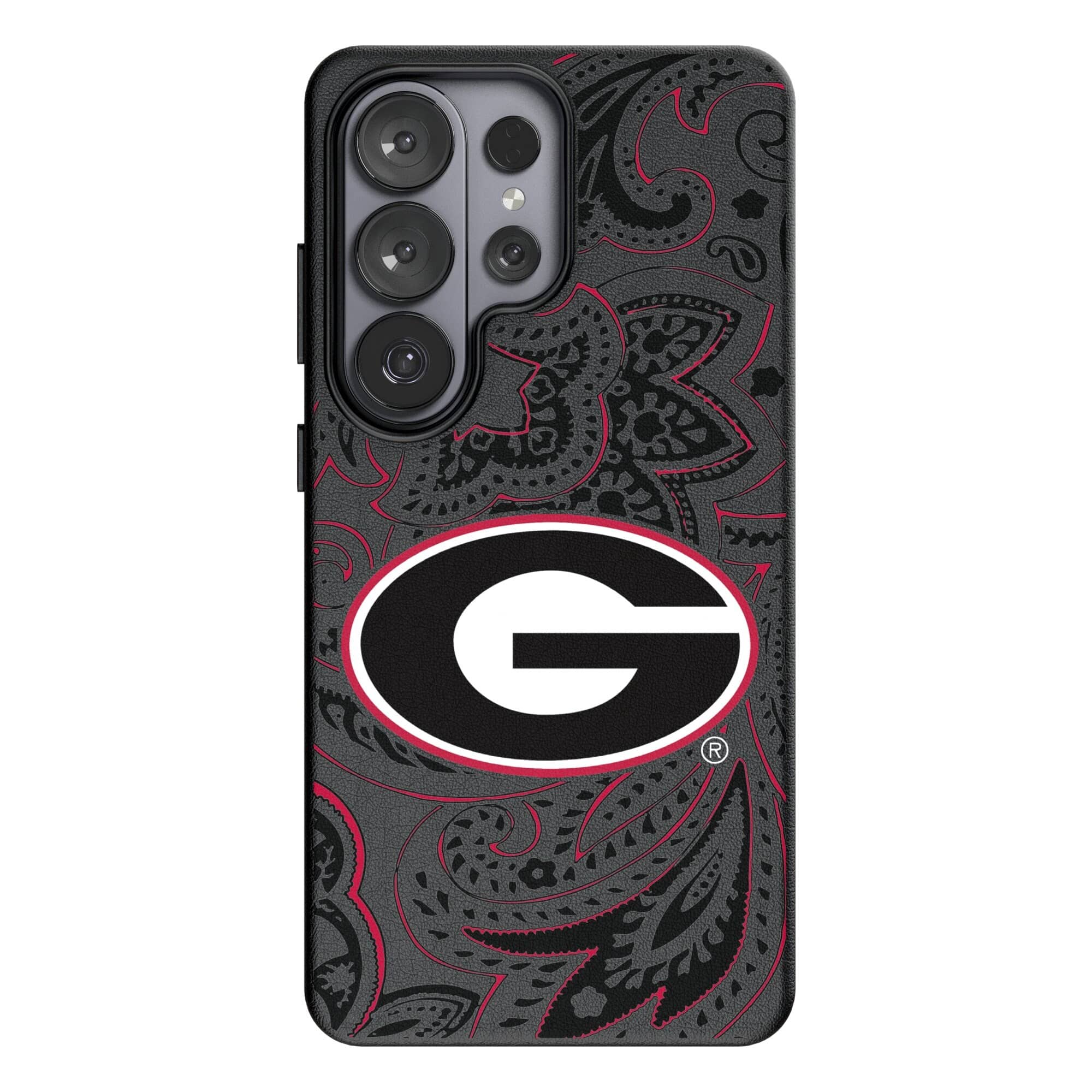 Keyscaper - NCAA - Georgia Bulldogs Paisley Galaxy Magnetic Bump Case - S26 - Black price history on PriceWatchPro