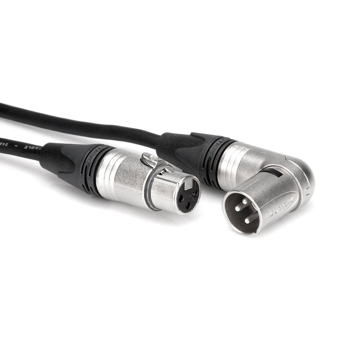 Hosa Technology Camcorder Microphone Cable, Neutrik XLR3F to Right ...