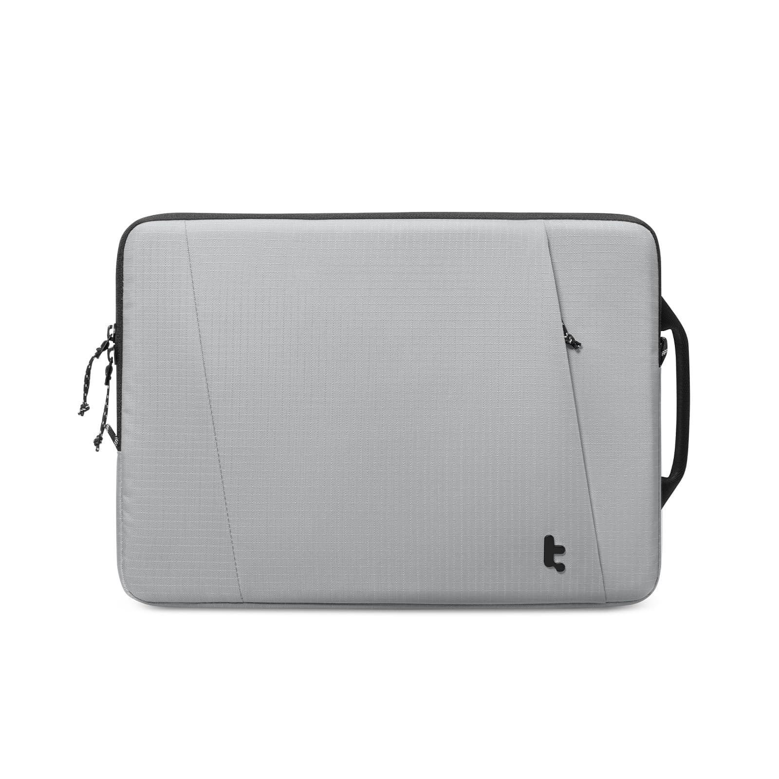 Front. tomtoc - Essence-A35 360° Protective Laptop Sleeve Case for 13-inch MacBook Air (A3449)/Pro/Neo(A18) M5/M4/M3/M2/M1 2026-2018 - Gray.