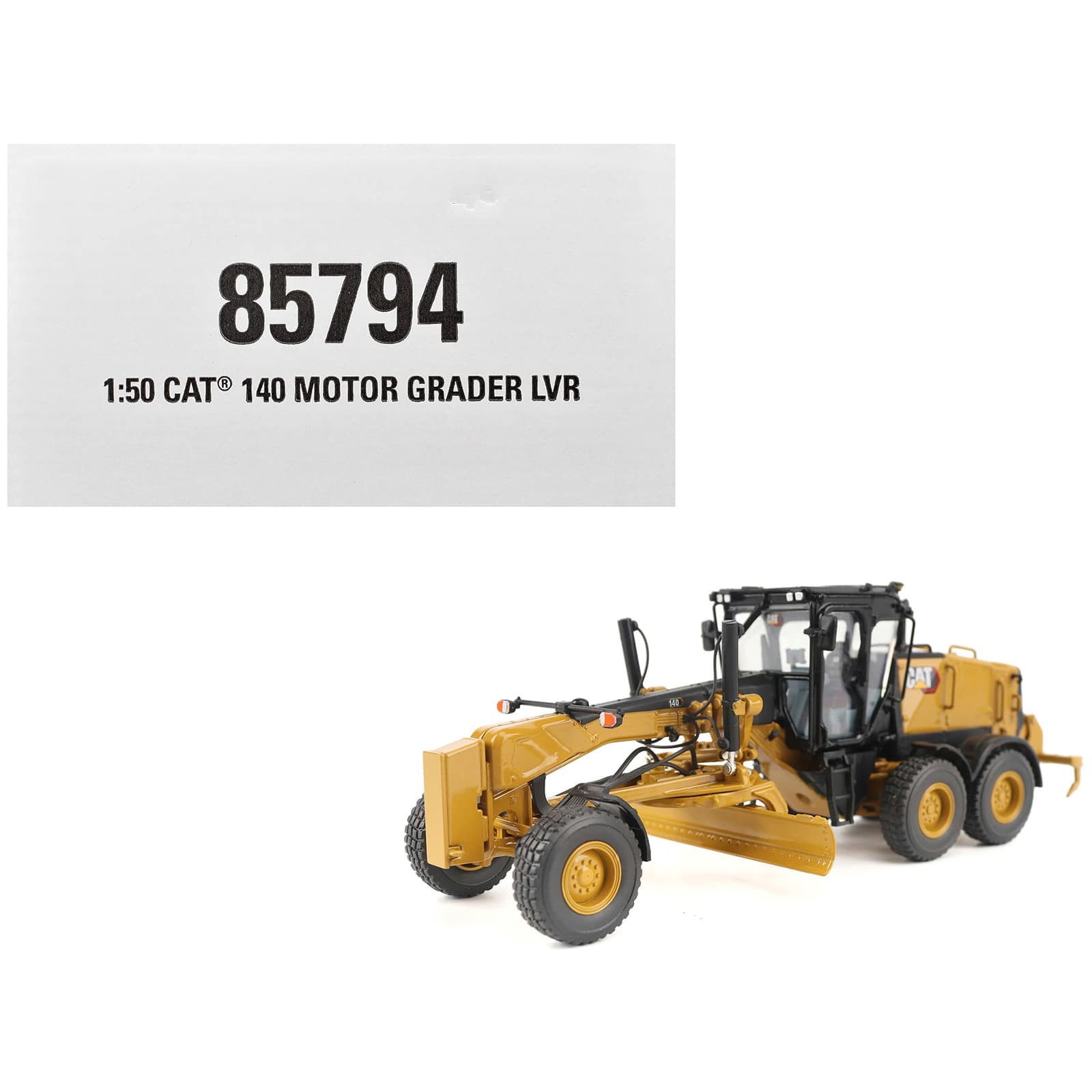 "CAT Caterpillar 140 LVR Motor Grader Yellow with Black Top ""High Line"" Series 1/50 Die Cast Model by Diecast Masters" price history on PriceWatchPro
