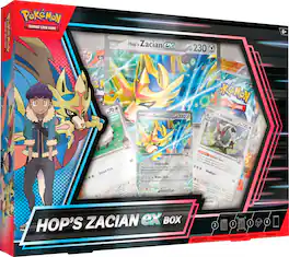 Pokémon - Trading Card Game: Hop's Zacian ex Box