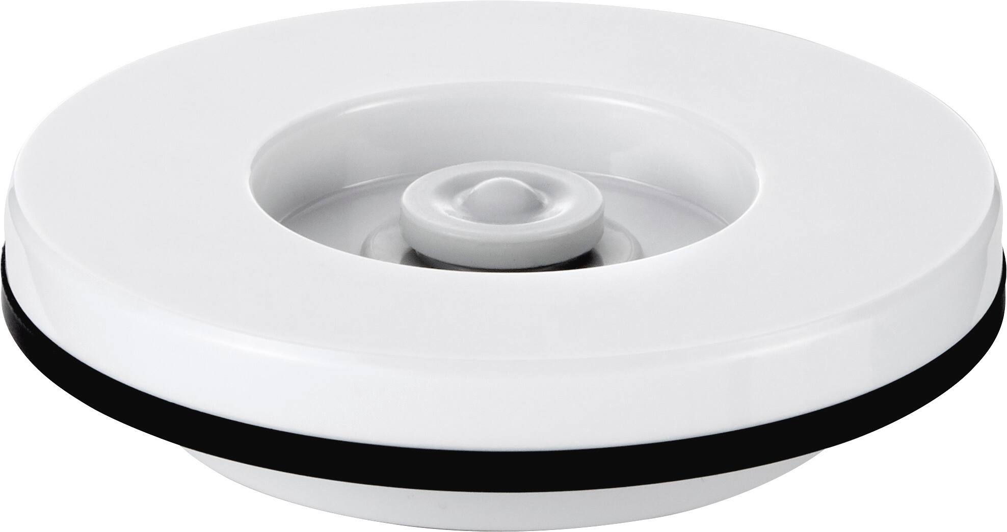Front. ZWILLING - ZWILLING Enfinigy Vacuum Sealed Lid for Power Blender Jar - White - White.