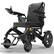 Front. KERDOM - 68lbs Foldable Motorized Electric Wheelchair for Adult Senior, All Terrain Long Range Intelligent Climbing Wheelchair - Black.