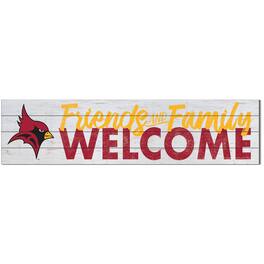 Jardine - St. John Fisher Cardinals 10'' x 40'' Friends & Family Welcome Sign - White