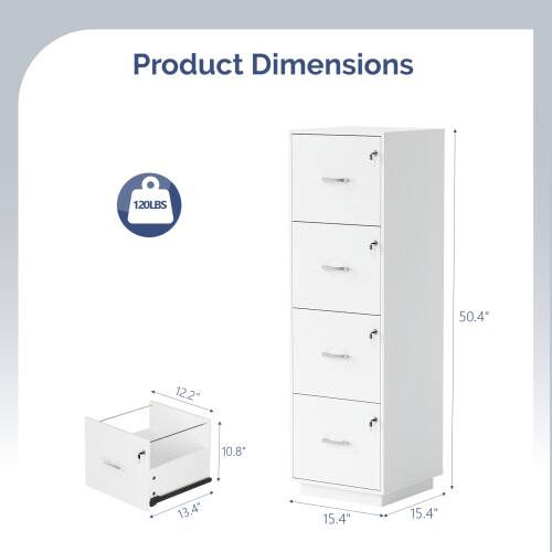 Product Dimensions: 120LBS, 50.4" H x 12.2" W x 10.8" D, 13.4" W x 15.4" D