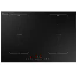 Empava - 30 in. Built-In ETL-Certified 4 Burners Induction Cooktop - Black