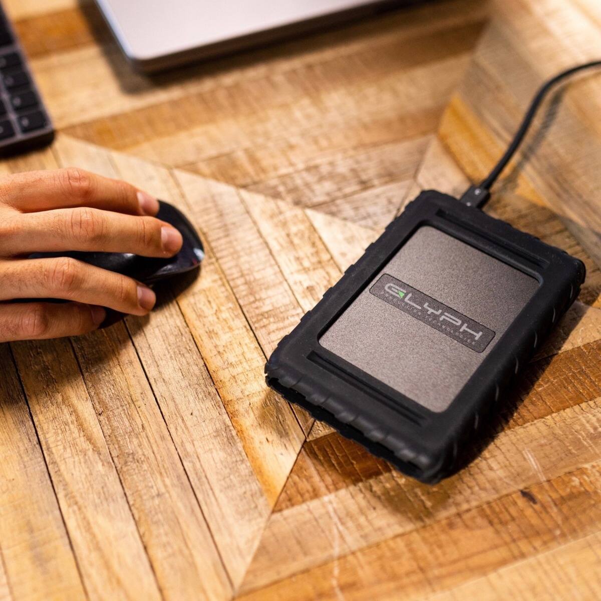 Alt View 3. Glyph Technologies - Glyph Technologies Blackbox Plus USB 3.1 Gen 2 Type-C External SSD - 8TB.