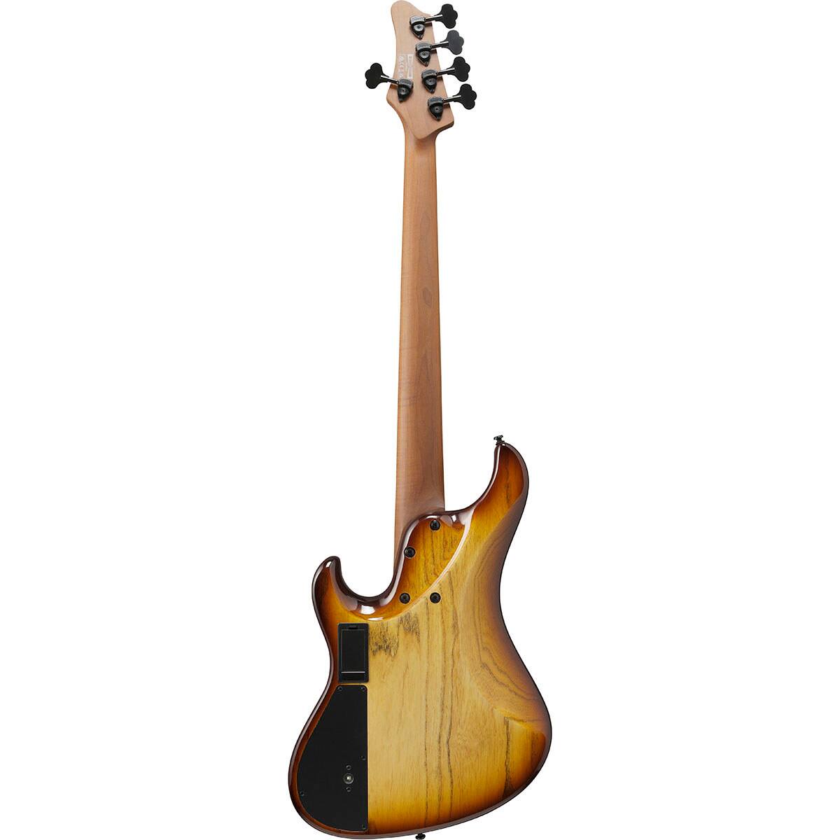 Alt View 1. Ibanez - Ibanez MDM Mode Series MDM1305 5-String Electric Bass Guitar, Natural Stained Amber Burst.