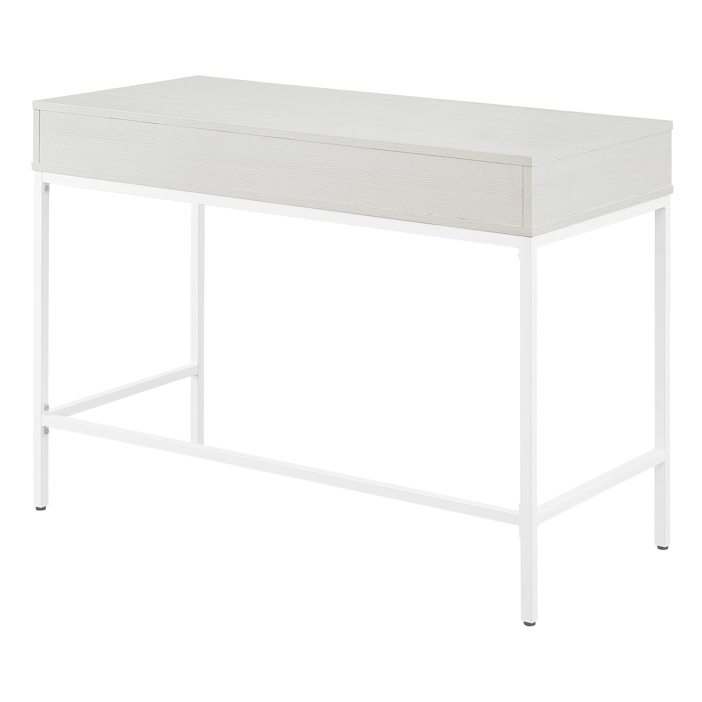Alt View 11. OSP Home Furnishings - Contempo 40" Desk with Drawer - White Oak.