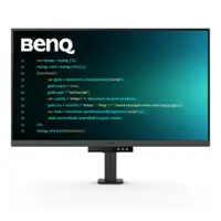 BenQ - RD320UA 31.5" IPS LED 4K Programming Monitor with MoonHalo Backlight and Flexible Arm (HDMI/DP/USB-C 90W) - Black - Front_Zoom