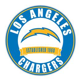 Fan Creations - Los Angeles Chargers 24" Circle with Banner - Multicolor