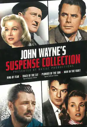 Front. John Wayne's Suspense Collection: Presented by Batjac Productions - DVD.