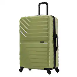 InUSA - Aurum lightweight hardside spinner luggage 28" - Green
