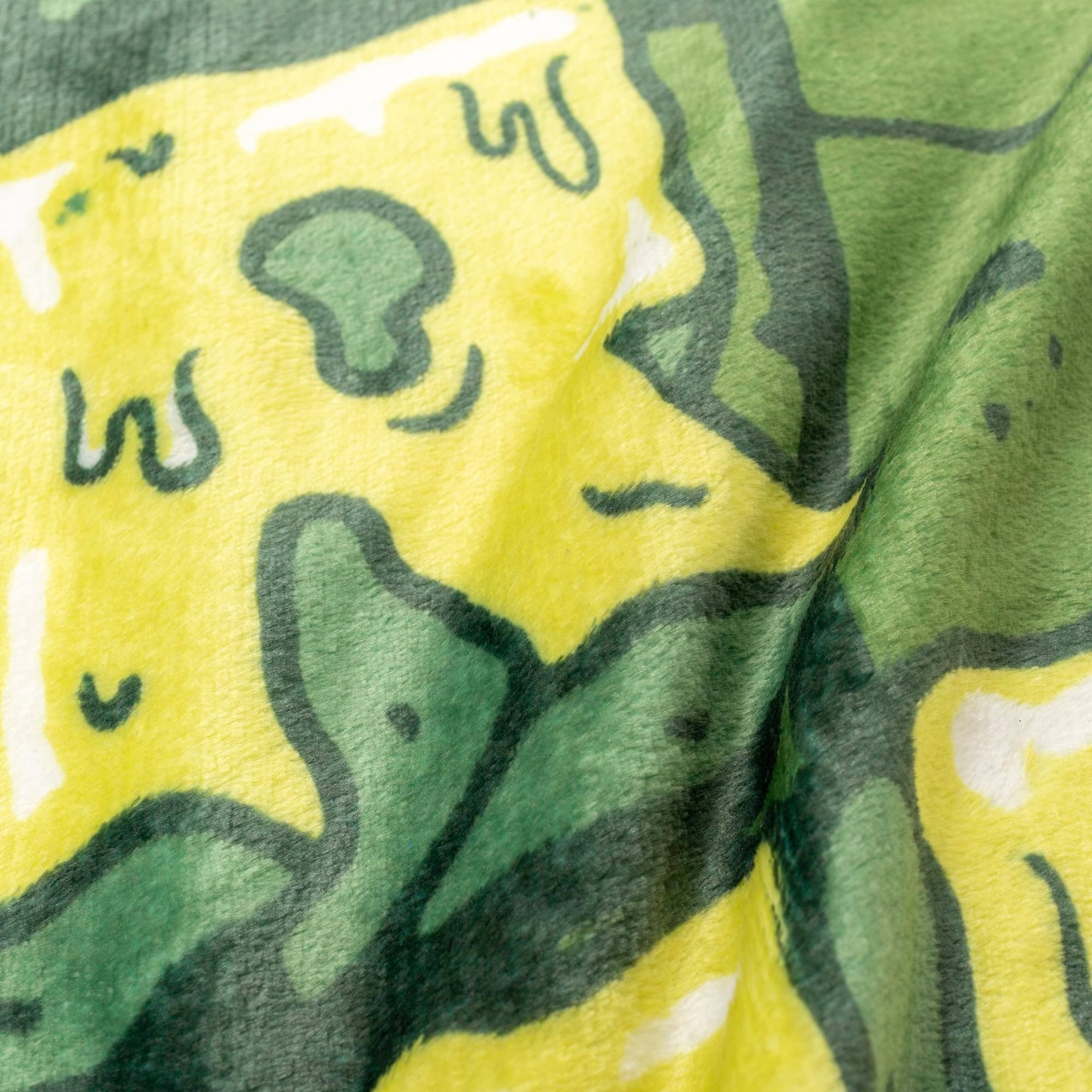 Alt View 1. Silver Buffalo - Teenage Mutant Ninja Turtles "Sewer Squad" Fleece Throw Blanket | 45 x 60 Inches - Green.