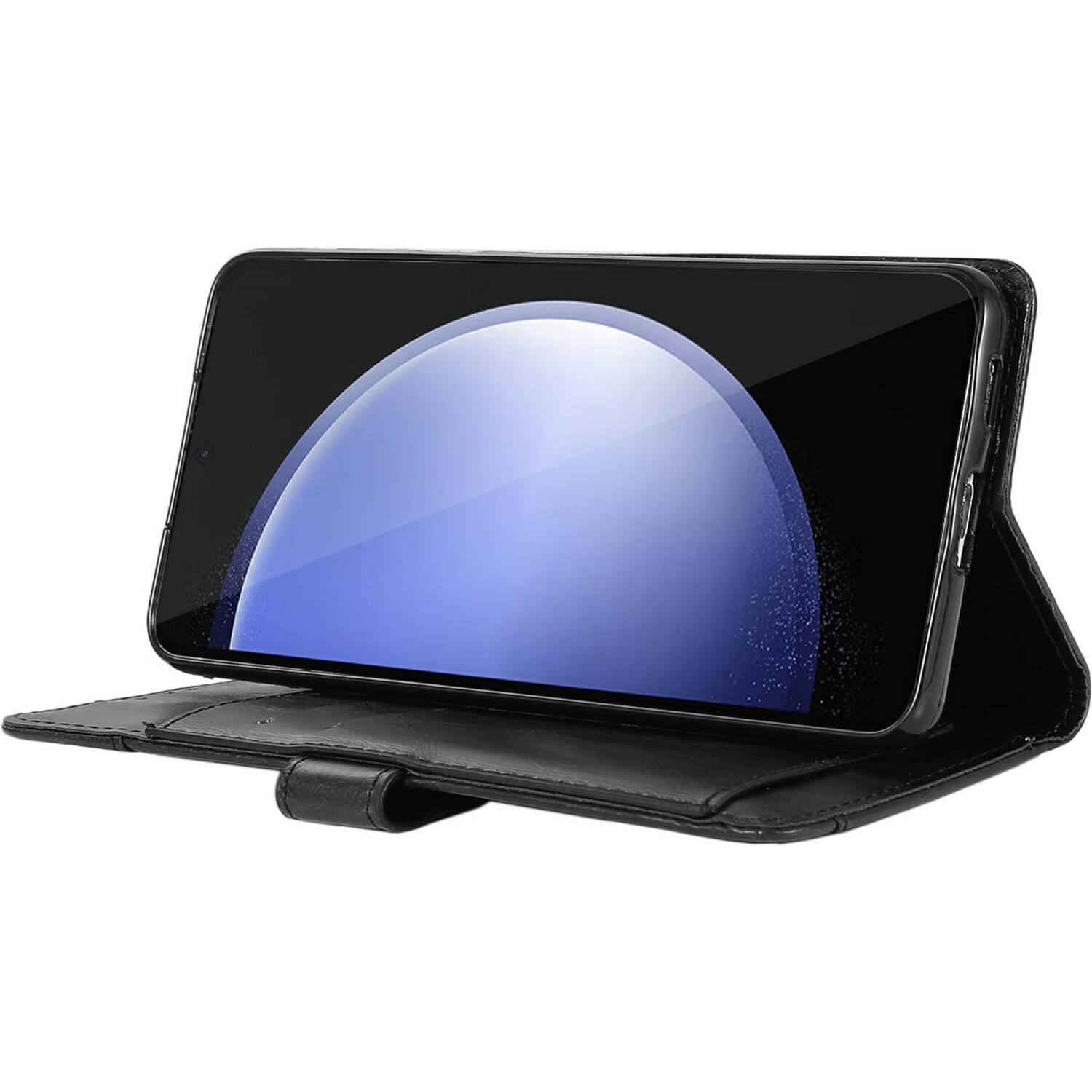 Alt View 15. SaharaCase - Indy Series Wallet Case for Samsung Galaxy S24 FE - Scorpion Black.