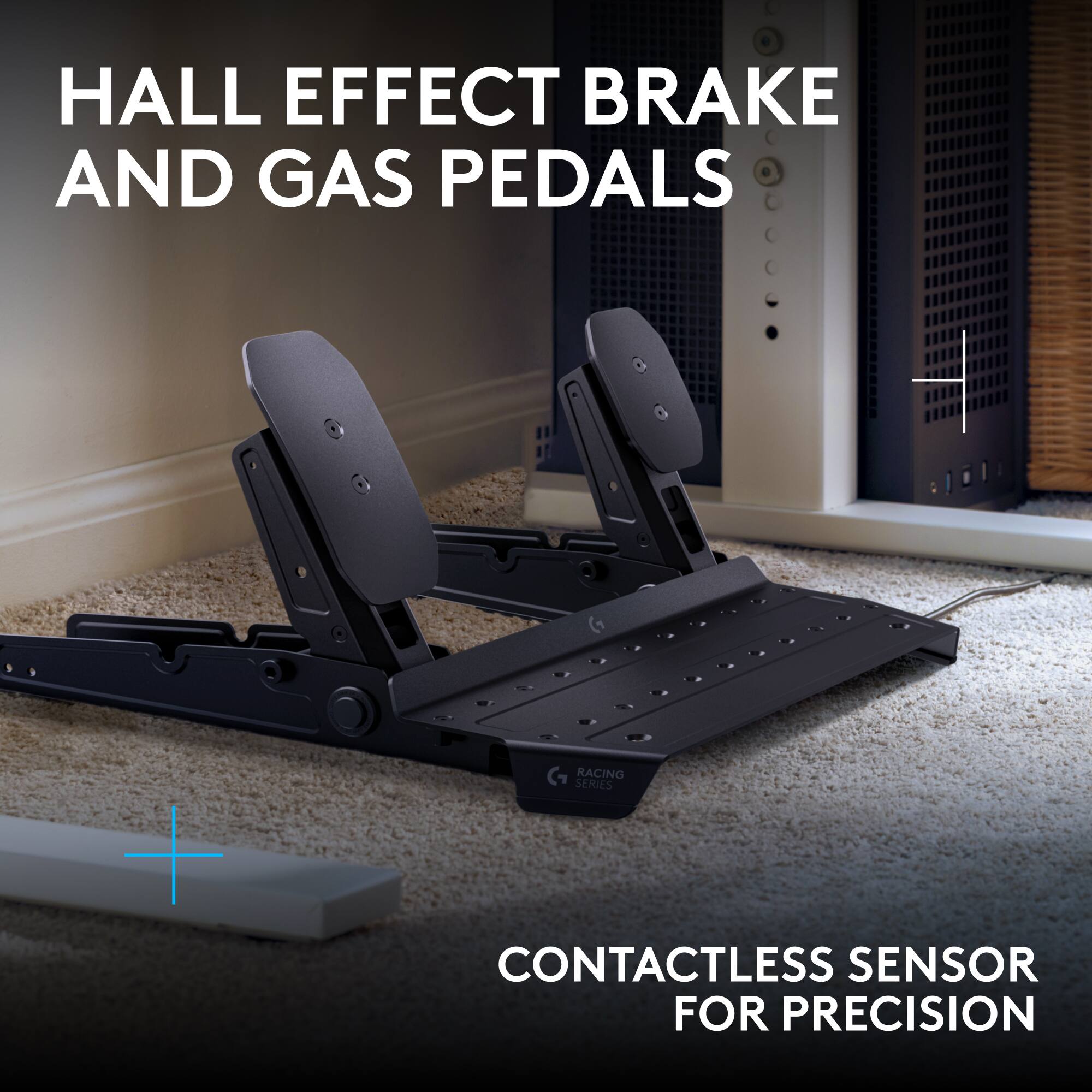 Logitech G RS Pedals SE Simulation Racing Pedals with USB Connectivity ...