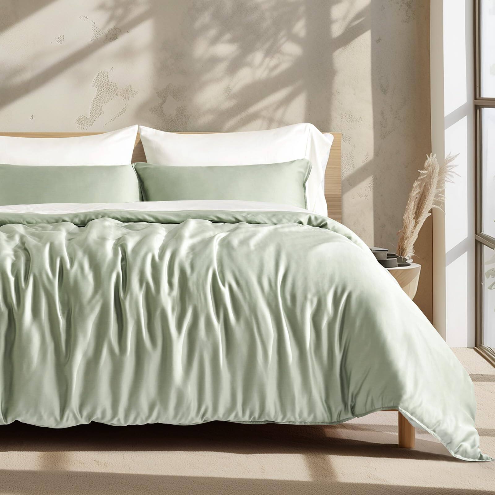 Sage Tea Green-Full/Queen (92" x 88")