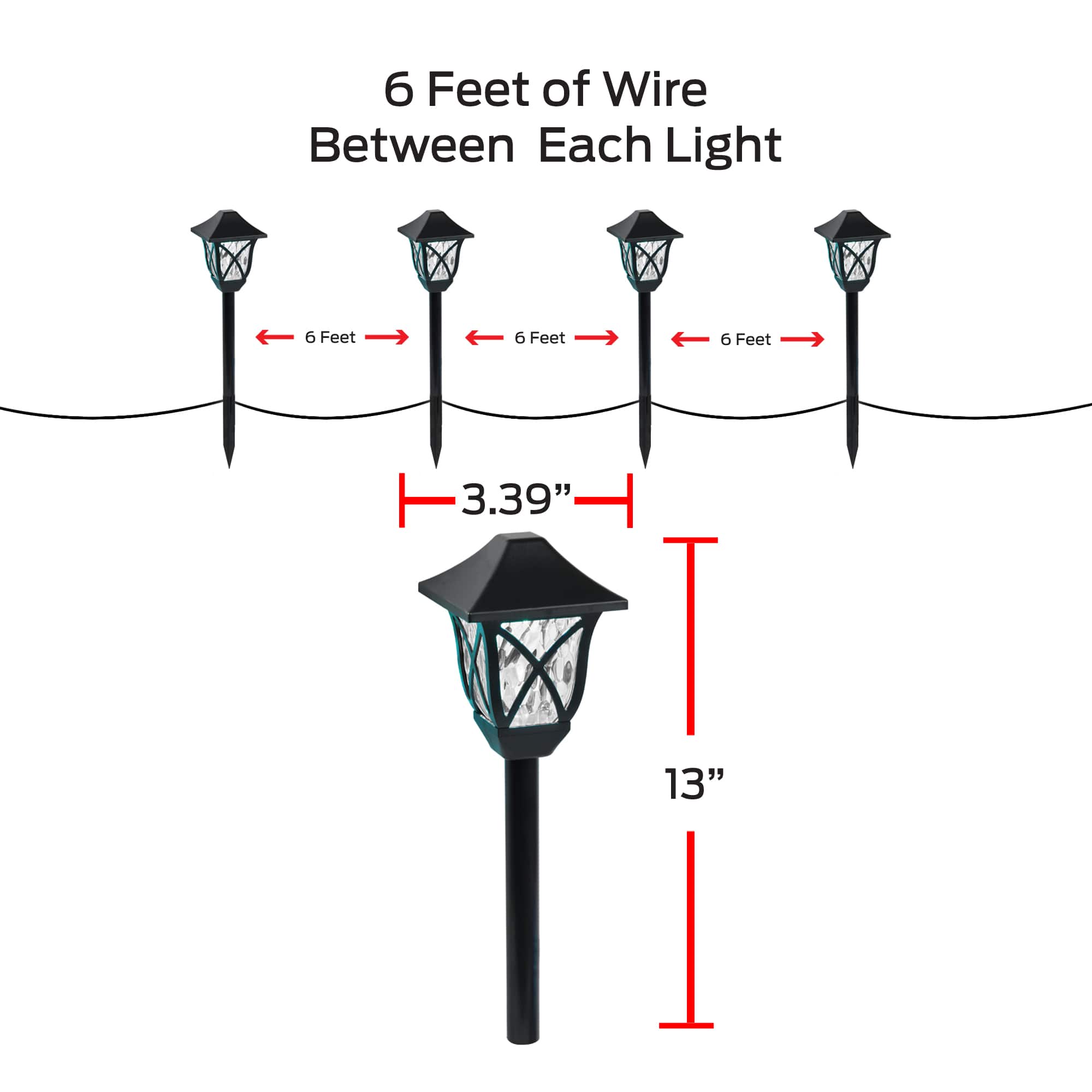 Monster - Smart 4-Pack Outdoor Pathway Lights, Multiwhite Landscape Lights, Wi-Fi App & Voice Control, Weather-Resistant - Multicolor Monster - Smart 4-Pack Outdoor Pathway Lights, Multiwhite Landscape Lights, Wi-Fi App & Voice Control, Weather-Resistant - Multicolor - Image 6