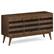 Front. Simpli Home - Clarkson Sideboard Buffet - Rustic Natural Aged Brown.