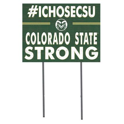 #ICHOOSECSU
COLORADO STATE
STRONG