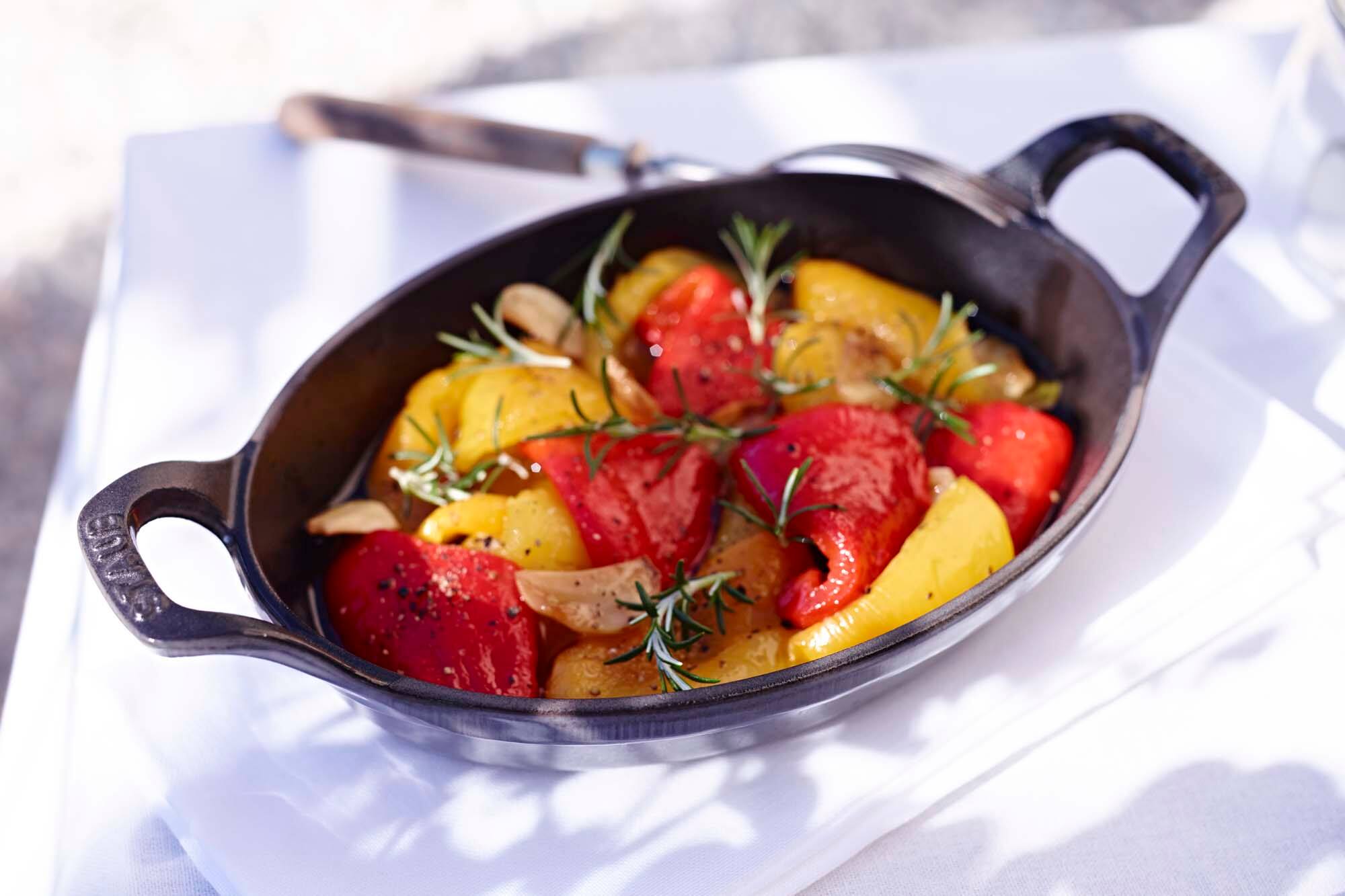 Alt View 1. Staub - Staub Cast Iron 5.5-inch x 3.8-inch Mini Oval Gratin Baking Dish - Matte Black - Matte Black.