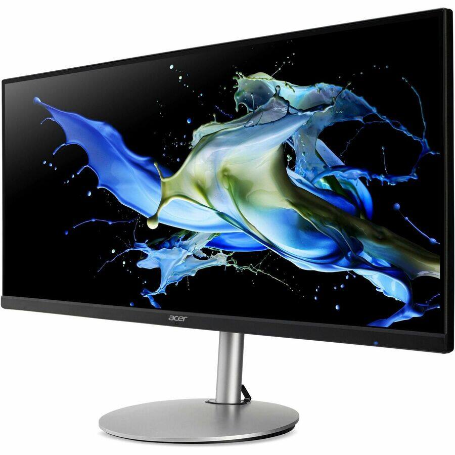 Alt View 4. Acer - Acer CB342CU 34" Class UW-QHD LED Monitor - 21:9 - Silver - 34" Viewable - In-plane Switching (IPS) Technology - LED - Silver.